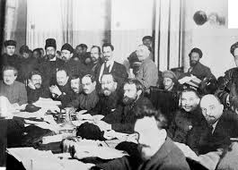 Reunión de los revolucionarios rusos. From wkipedia.org