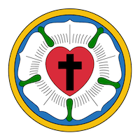 La Rosa de Lutero, sello personal de Lutero que se volvió símbolo del luteranismo. De I, Daniel Csörföly (from Budapest, Hungary), CC BY-SA 3.0, https://commons.wikimedia.org/w/index.php?curid=3111920